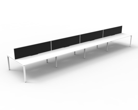 Black Frame - Natural Oak Top with Screen